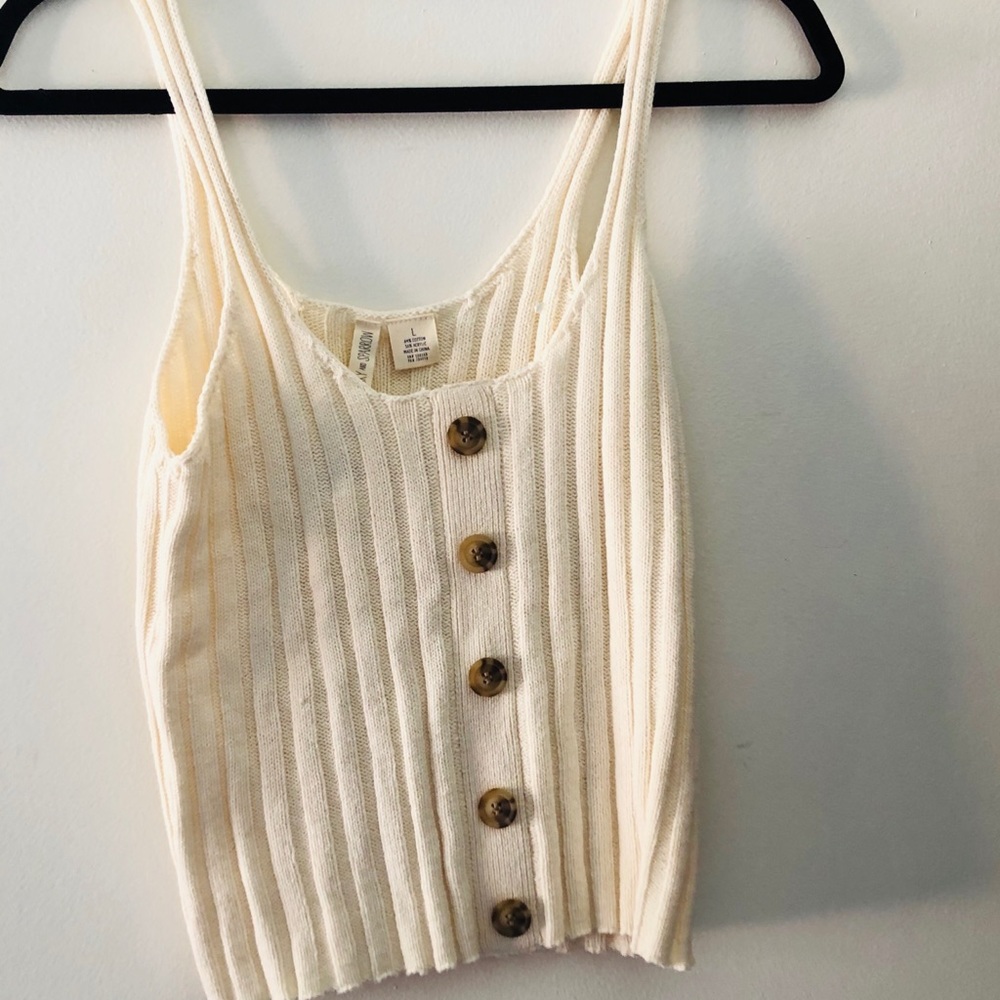 Sky and sparrow sweater tank